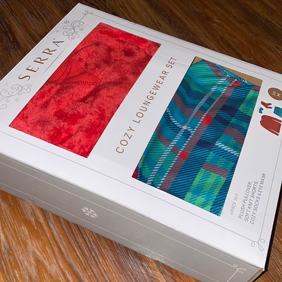 Womens Cozy Loungewear Set Pajama Gift Set Medium - Picture 5 of 6